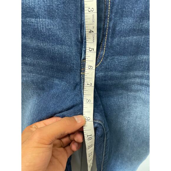 Lucky Brand Lola Womans Dark Denim Straight Ankle Jeans Size 10 - Picture 4 of 6